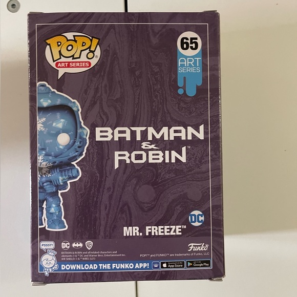 Funko Pop Batman & Robin Mr. Freeze Target Exclusive Art Series - Picture 3 of 6